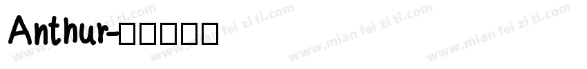 Anthur字体转换