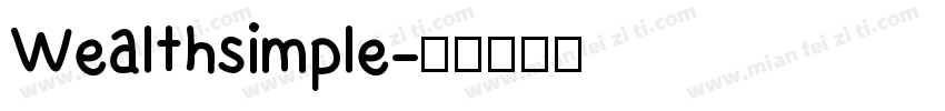 Wealthsimple字体转换