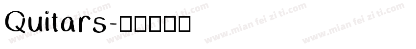 Quitars字体转换