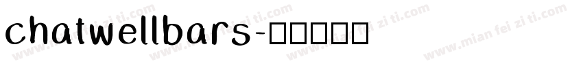 chatwellbars字体转换