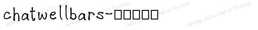 chatwellbars字体转换