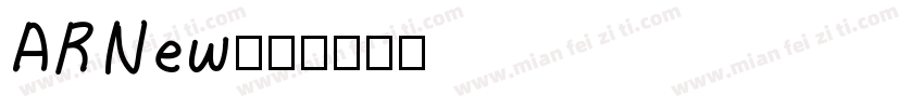 ARNew字体转换