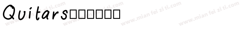Quitars字体转换