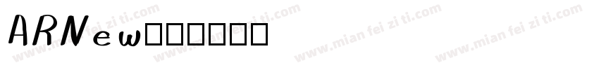 ARNew字体转换