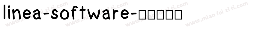 linea-software字体转换