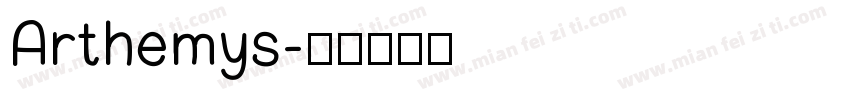 Arthemys字体转换