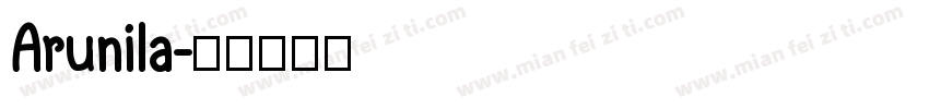 Arunila字体转换