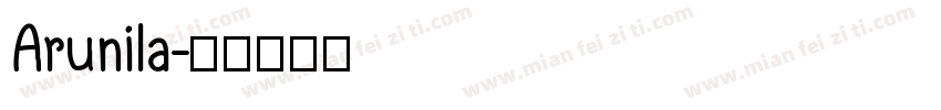 Arunila字体转换