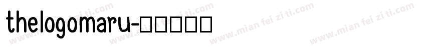 thelogomaru字体转换