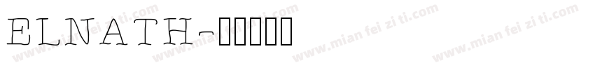 ELNATH字体转换