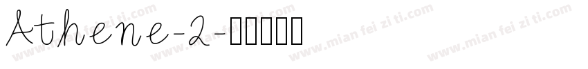 Athene-2字体转换