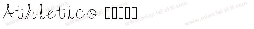 Athletico字体转换