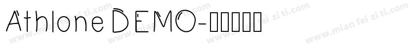 AthloneDEMO字体转换