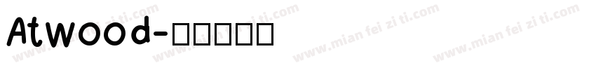 Atwood字体转换