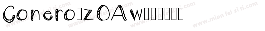 Conero-zOAw字体转换