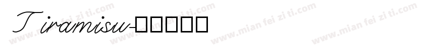 Tiramisu字体转换