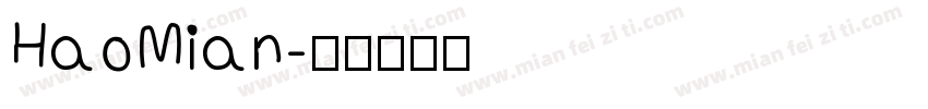 HaoMian字体转换