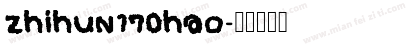 zhihun170hao字体转换