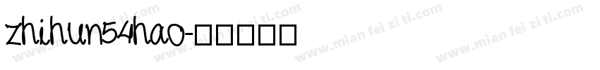 zhihun54hao字体转换