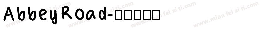 AbbeyRoad字体转换