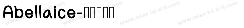Abellaice字体转换