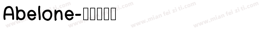 Abelone字体转换