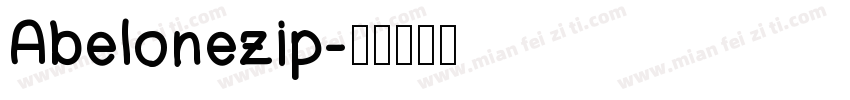 Abelonezip字体转换