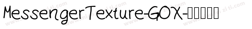MessengerTexture-GOX字体转换