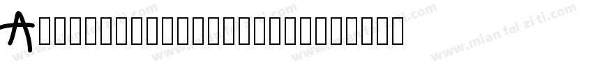 AG-Bauhaus_B-NPln-B字体转换