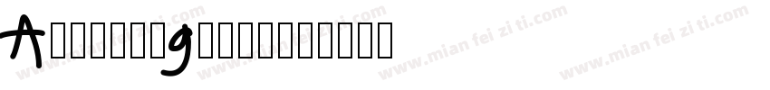 AGForeignerR字体转换