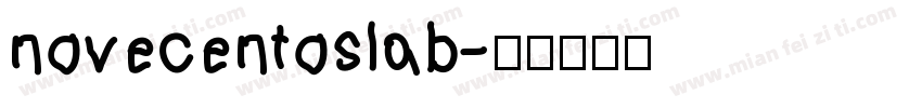 novecentoslab字体转换