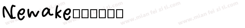 Newake字体转换