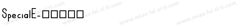 SpecialE字体转换