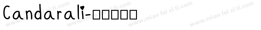 Candarali字体转换