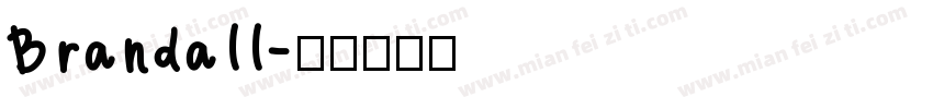 Brandall字体转换