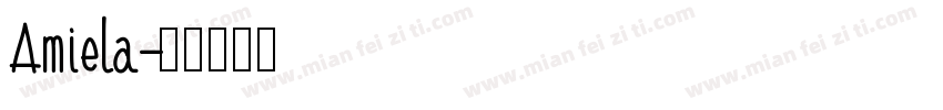 Amiela字体转换