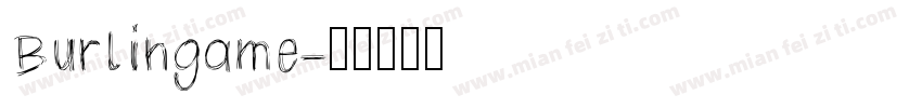Burlingame字体转换