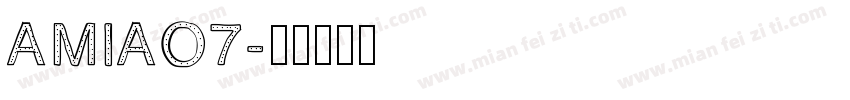 AMIAO7字体转换