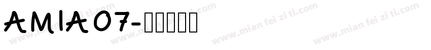 AMIAO7字体转换