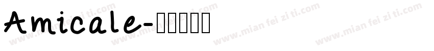 Amicale字体转换