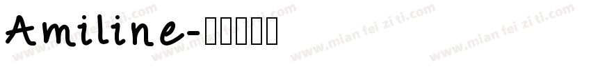 Amiline字体转换