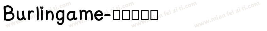 Burlingame字体转换