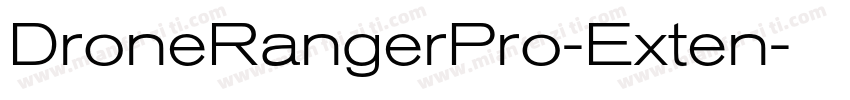 DroneRangerPro-Exten字体转换