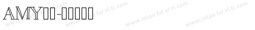 AMY字体字体转换