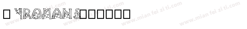 3yromans字体转换