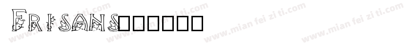 Frisans字体转换