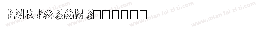 inriasans字体转换