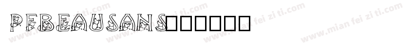 pfbeausans字体转换