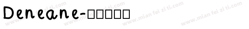 Deneane字体转换