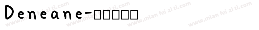 Deneane字体转换